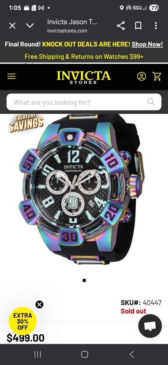 Invicta watch