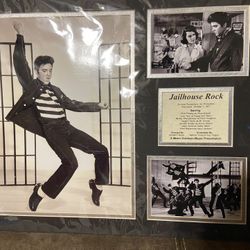 Elvis Presley Jailhouse Rock Framed Movie Poster 
