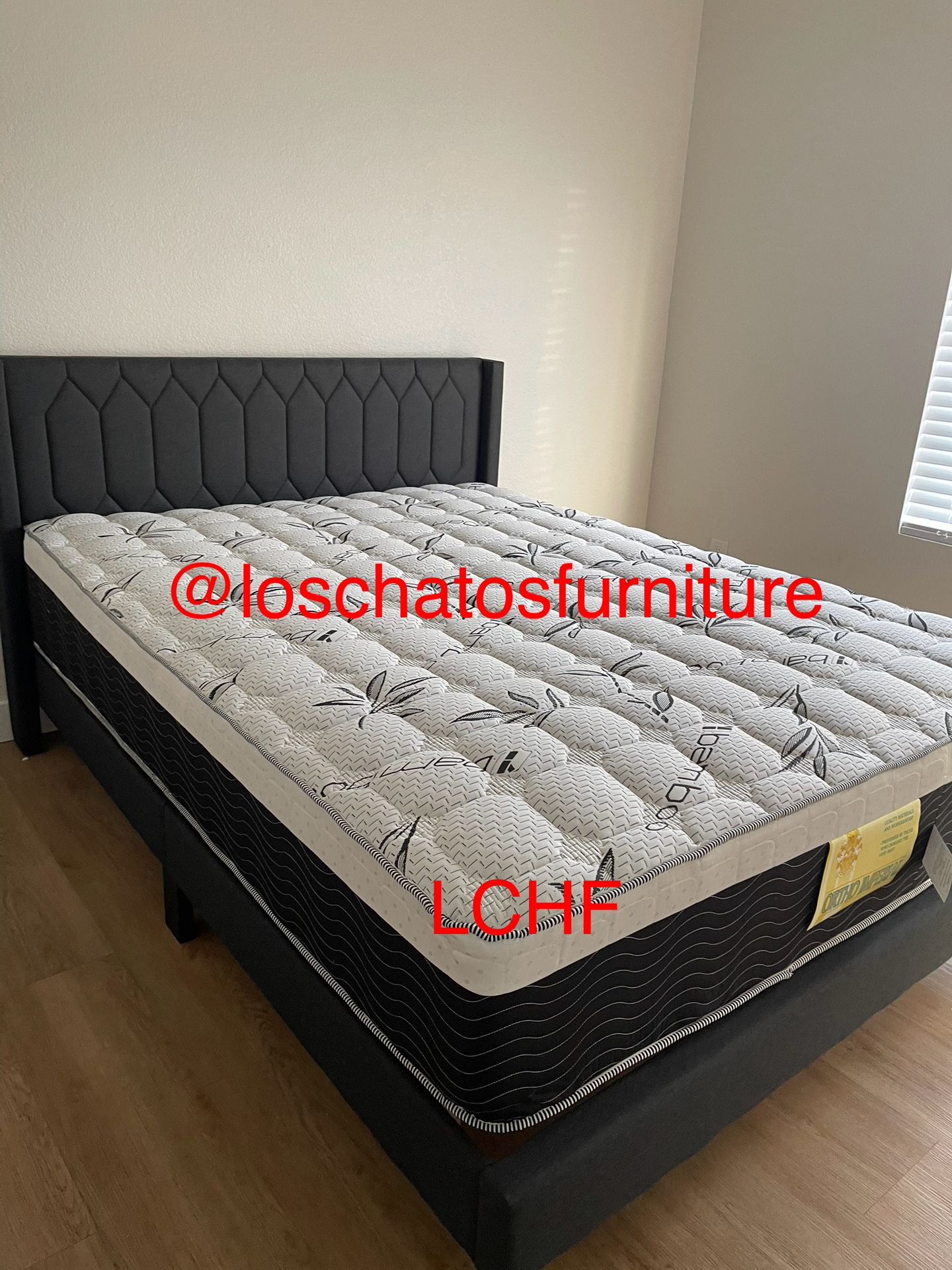 Queen Size Bed Frame With Mattress