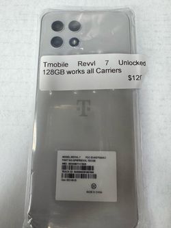 TmObile revvl 7 unlocked new cell phone unlocked any carrier TmObile att verizon metro pcs