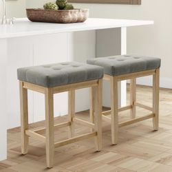 Set Of 2 Barstools