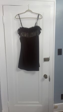 Elegant Black Sleeveless Dress 