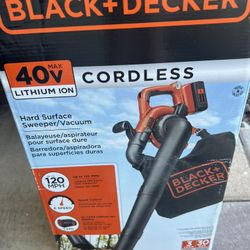 Black And Decker Hard Surface Sweeper And Vac 