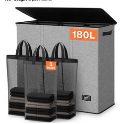 Laundry Hamper 3 Section 