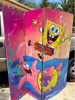 spongebob squarepants 71” room divider
