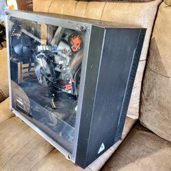 Small PC Case With Fan And Power Supply