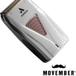 Andis TS-1 17235 Pro Foil Lithium Titanium Foil Smooth Shaver Cord/Cordless Gray