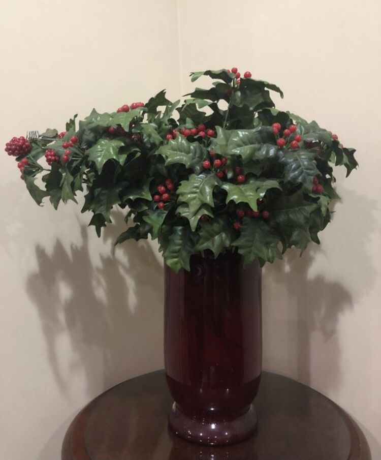 Beautiful decor in glass vase