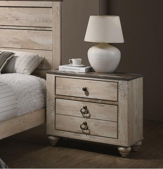 Queen Bedroom Set – Rustic Look, Great Condition