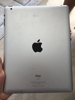 Apple iPad 16gb model A1395. Broken screen