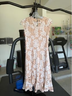 Pale pink and beige/nude dress for girls $5 OBO