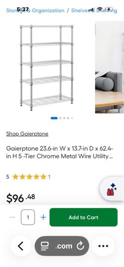 Large like new metal rack