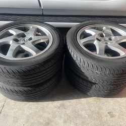 Integra Gsr wheels with tires