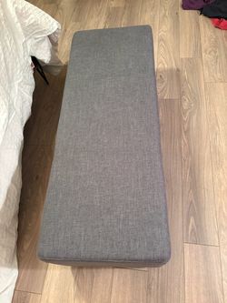 Storage ottoman bench