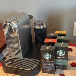 Nespresso with 60 Pods