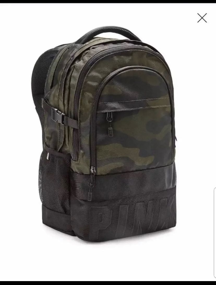 VS PINK Collegiate Backpack Camo Large