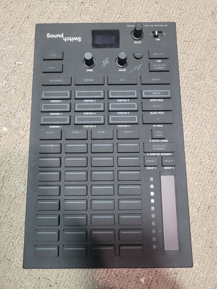 Dj DMX Light Controller Sound Switch