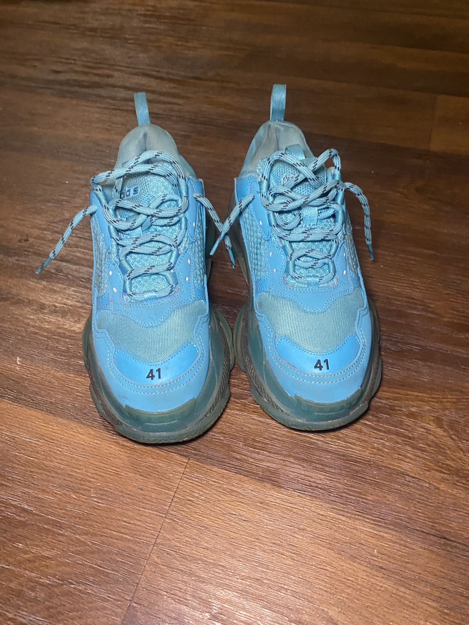Balenciaga Triple S Sneakers – Blue (Size 41 / Men