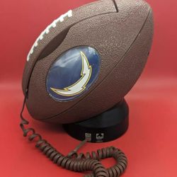 Rare Vintage NFL Los Angeles Chargers Football Tabletop Telephone Corded