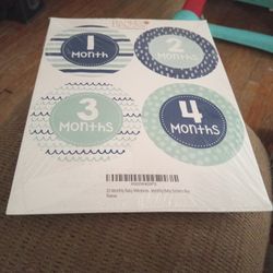 Monthly Milestone Stickers