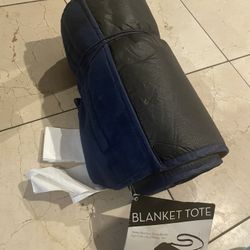 Picnic  tote  blanket