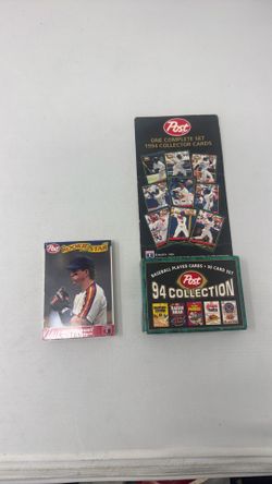 1992 & 1994 Post cereals special edition baseball cards