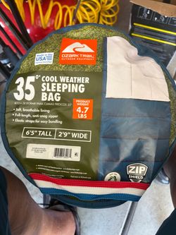New sleeping bag