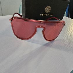 versace shield sunglasses