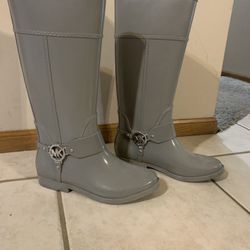 MK Gray Boots