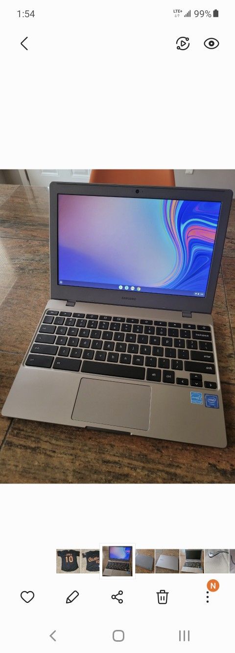 2021. Samsung Chromebook 4.4gb 32gb Ram.