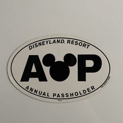 Disney Annual Passholder Magnet 