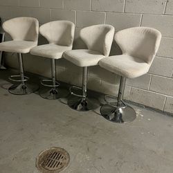 4 Barstool Chairs