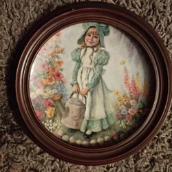 1979  8 1/2" COLLECTOR'S PLATE - MARY MARY - 1ST IN MOTHER GOOSE SERIES NICE
