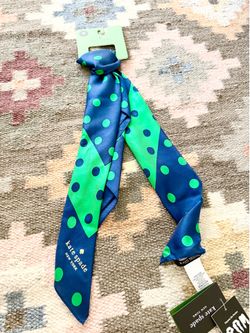 Kate Spade 100% silk taille unique neck scarf/76cm*76cm