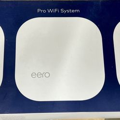 Eero Pro 6 Tri-band Mesh Wifi System