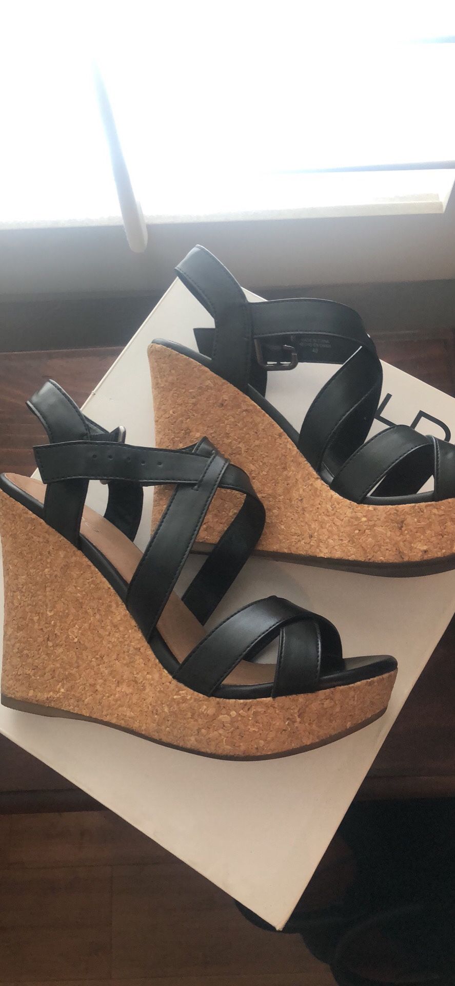 ALDO cork Wedge sandals