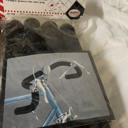 set of Huffy cushion grips for bicycles,