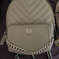 Grey VS Backpack Purse