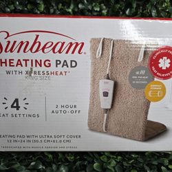 Sunbeam Heating Pad with XpressHeat King Size