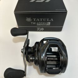 DAIWA TATULA 400XHL LEFT HANDED BAITCASTER
