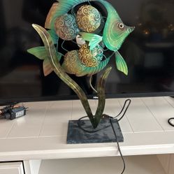 Fish Lamp Beach house Decor