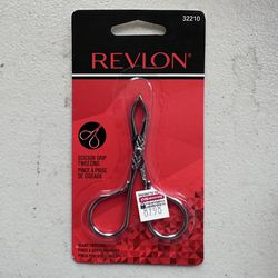 Revlon Perfect Tweeze Slant Tip Tweezer with Easy Scissor Handle, Eyebrow 