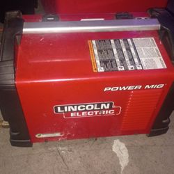 LINCOLN POWER MIG 210 MULTI PROCESS  WELDER.