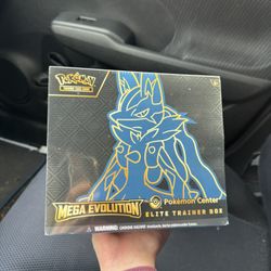 Pokemon Center Mega Evolution Lucario ETB