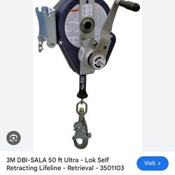 Sala 50 Ft Retractable Steel Hoist Top Of The Line 