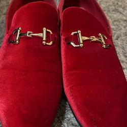 Red Suede Royals 