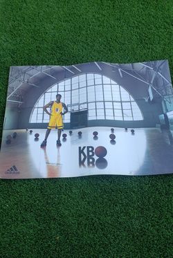 KOBE BRYANT OFFICIAL ADIDAS PROMO POSTER