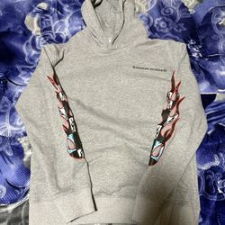 Chrome Hearts Matty Boy Grey Hoodie