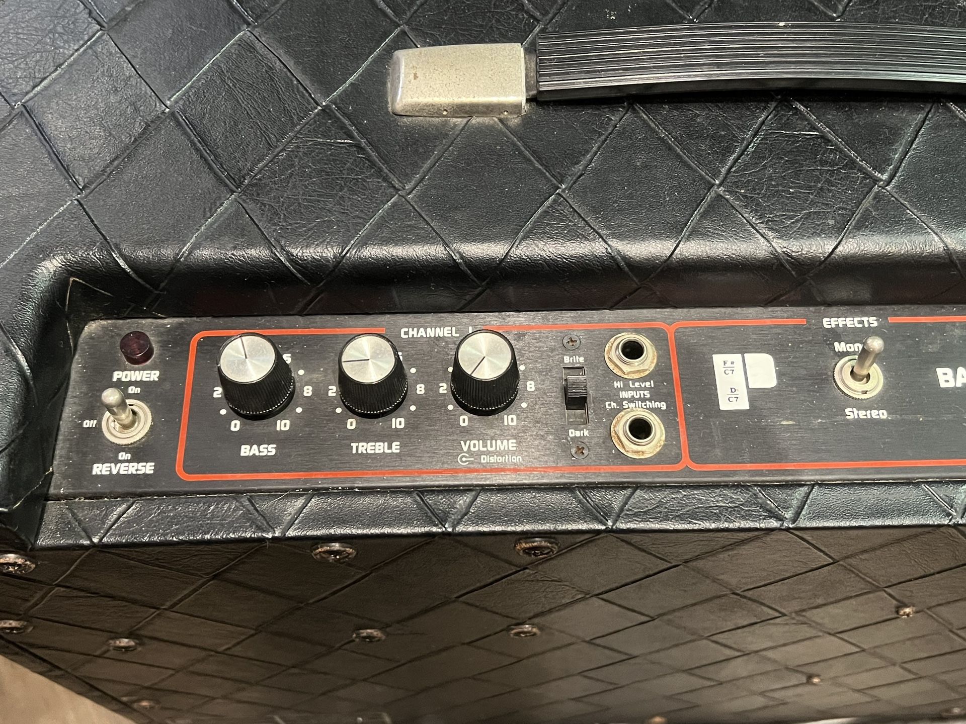Vintage Polytone Mini-Studio S15B 110 Watt 1x15 Electric Bass Amp