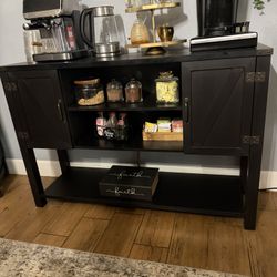 Console Table Sideboard Buffet TV Stand/ W Storage Cabinets 